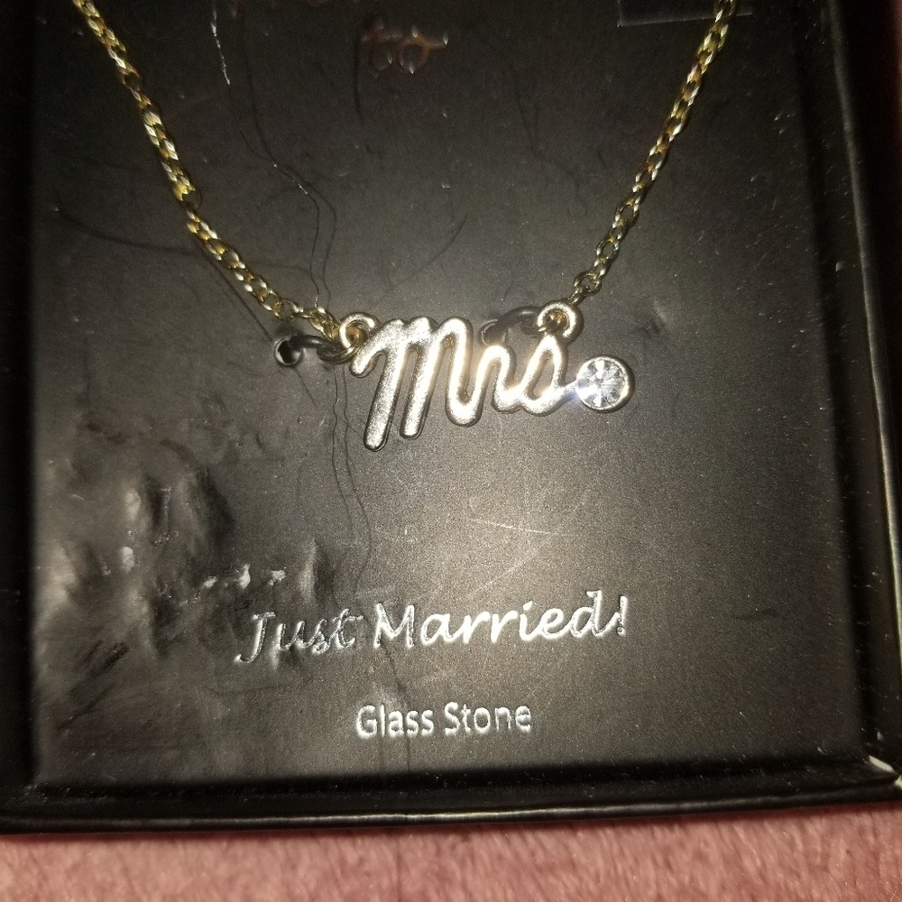 A Miss to Mrs. Necklace,  Costume Jewerly